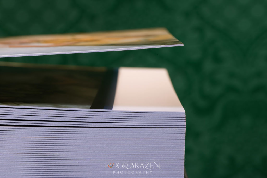 Very thick wedding album with 100 pages